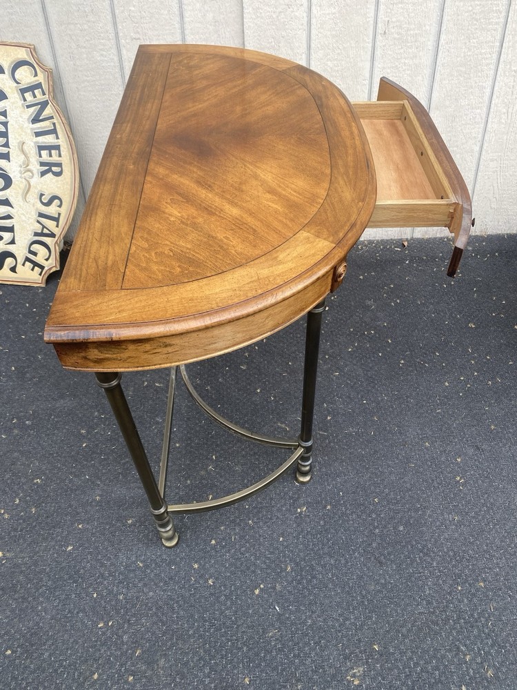 66431 Modern 1/2 Round Console Table Stand