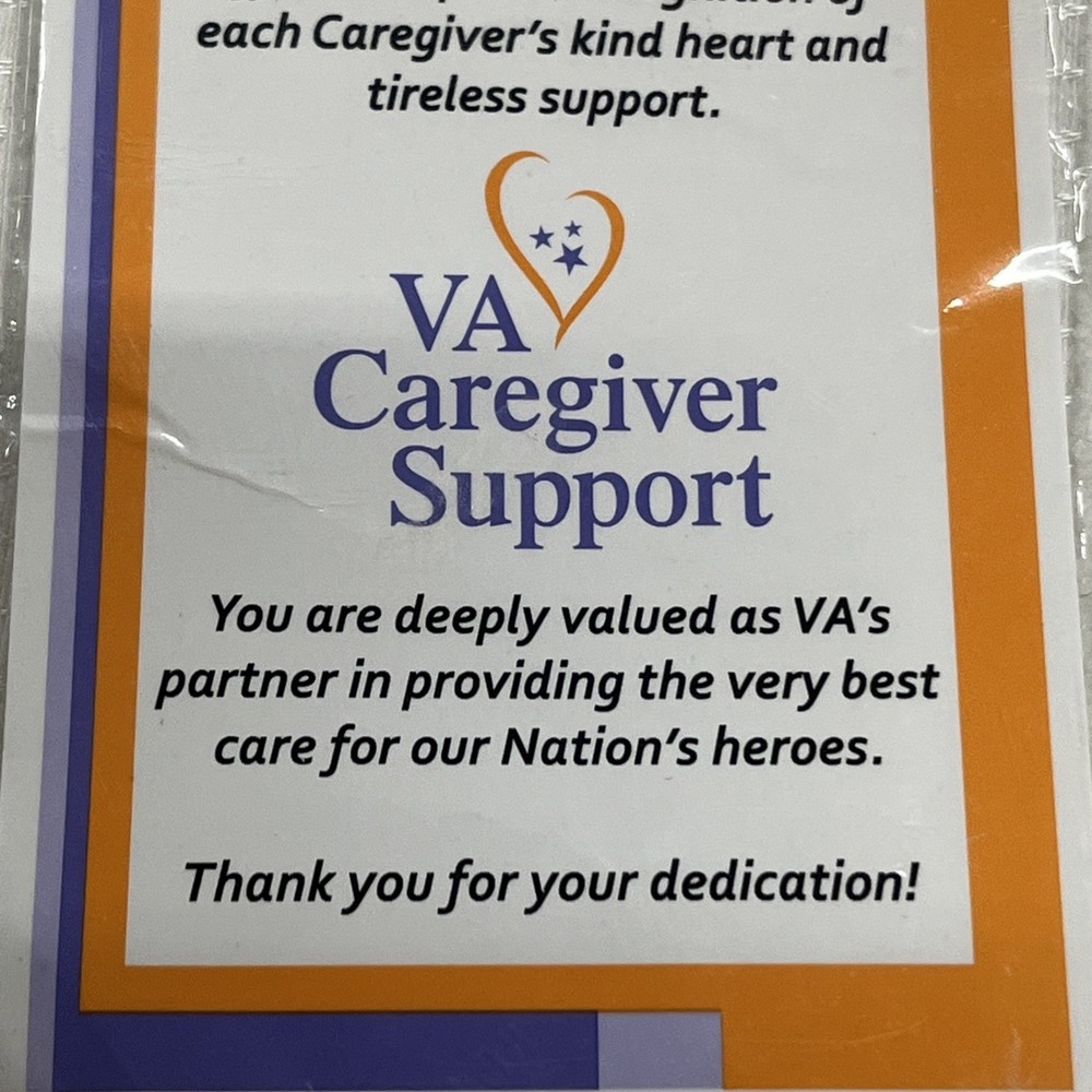 NEW VA Caregiver Support Program Pin Brooch