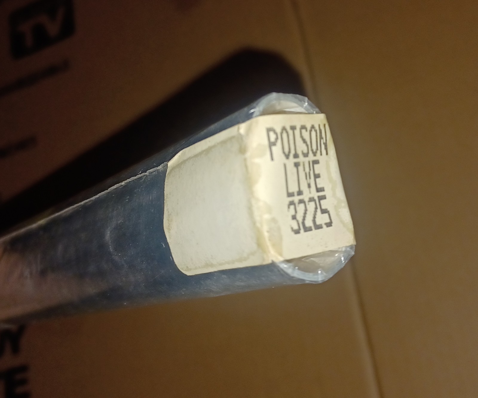 POISON VINTAGE HEAVY METAL GLAM ROCK FUNKY MUSIC POSTER SEALED UNUSED (1986) 🔥