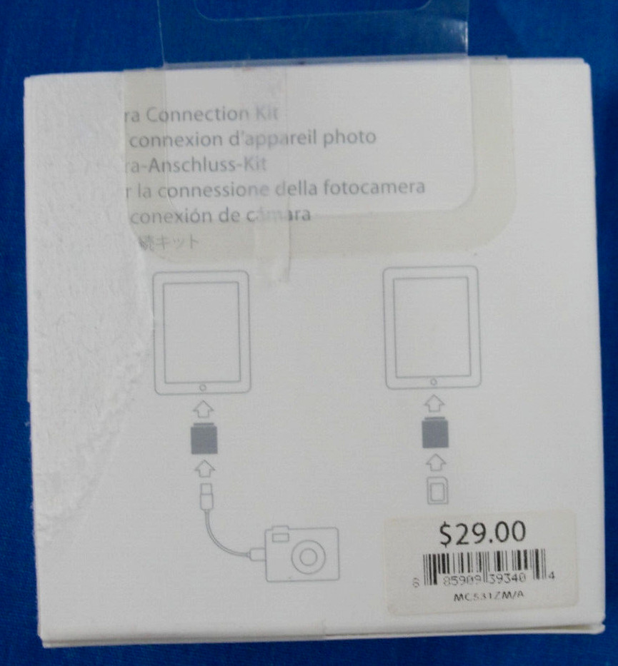 Apple iPad Camera Connection Kit MC531ZM/A
