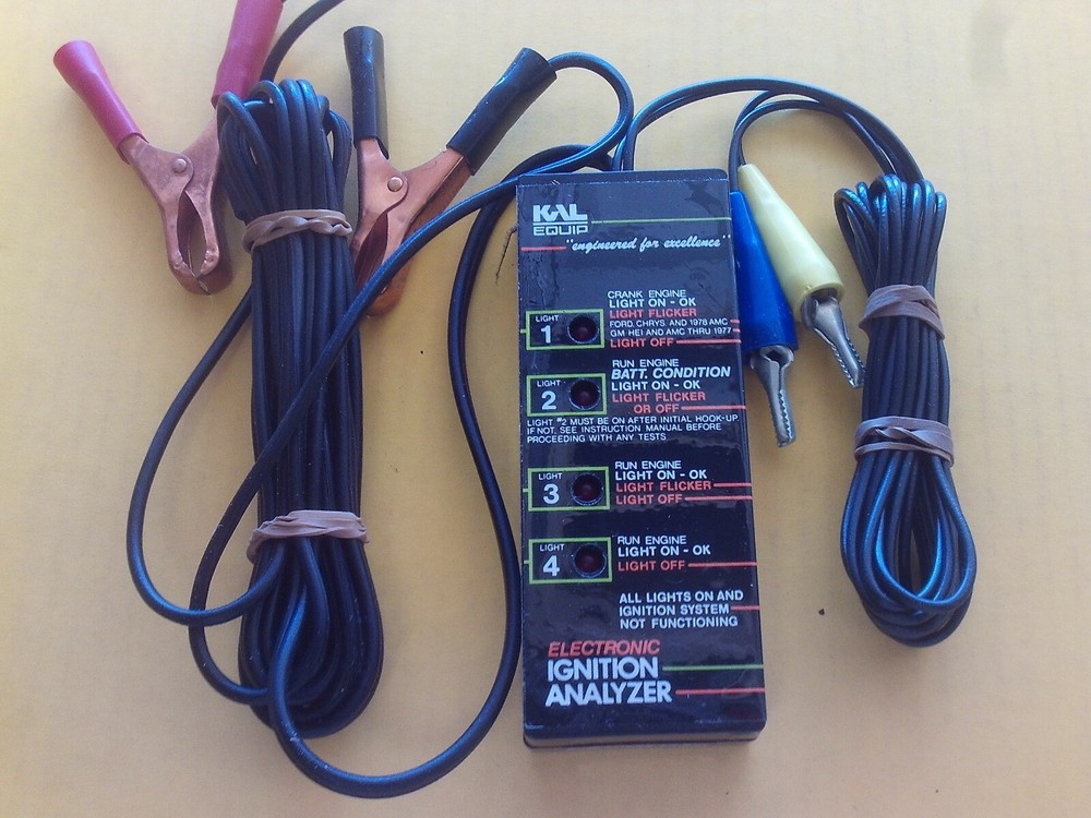 KAL Electronic Ignition Analyzer #2722 Engineered For Excellence #1