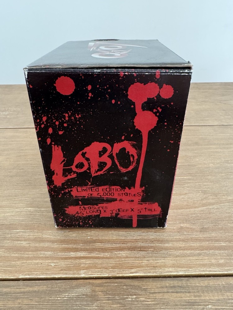 Lobo Mini Statue By Randy Bowen (1997)