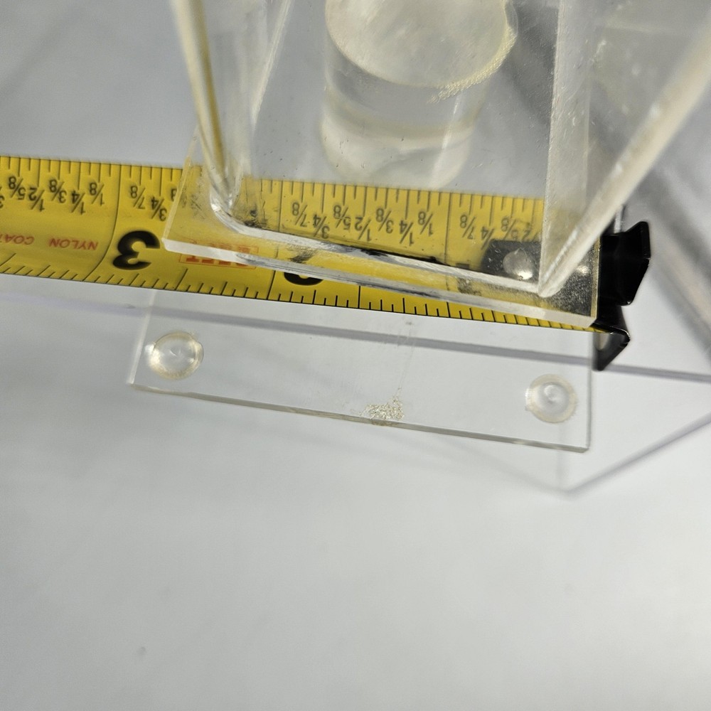 Optometry Eye Chart Clear Acrylic Display Office Stand Cup Holder Vision Testing