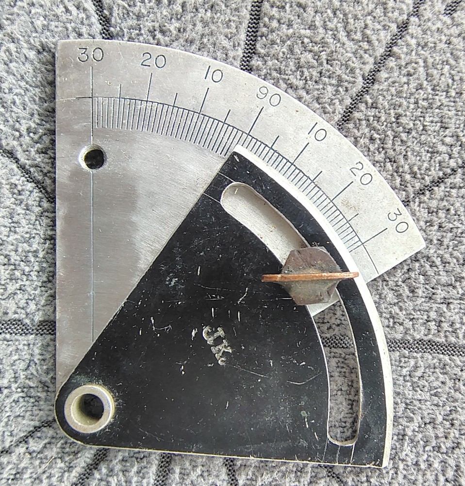 🗽VINTAGE PROTRACTOR LAYOUT TOOL MACHINIST/TOOLMAKER