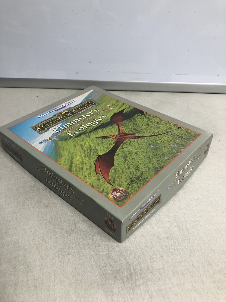 TSR Forgotten Realms Elminster's Ecologies Box With (5) Accessory Modules AD&D