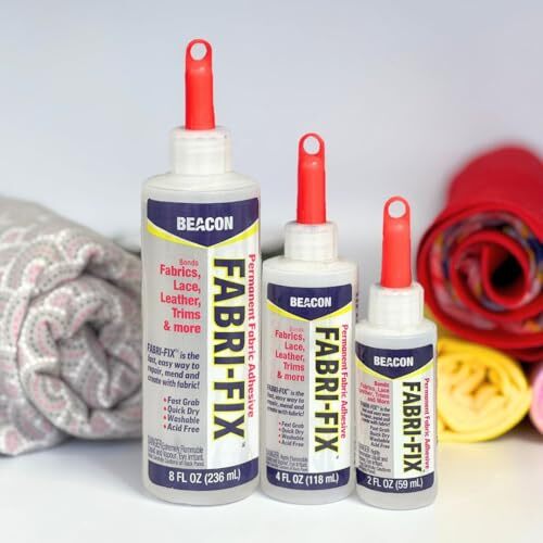 BEACON Fabri-Fix Bonding Solution - Fast Grab & Quick Dry for Assorted Sizes