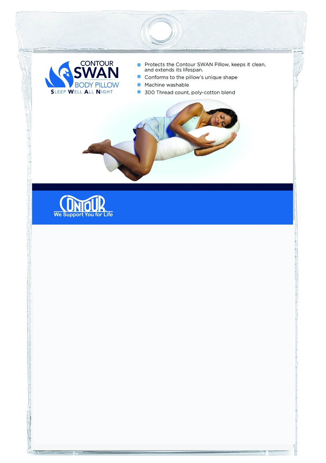 Contour Swan Pillowcase Protector