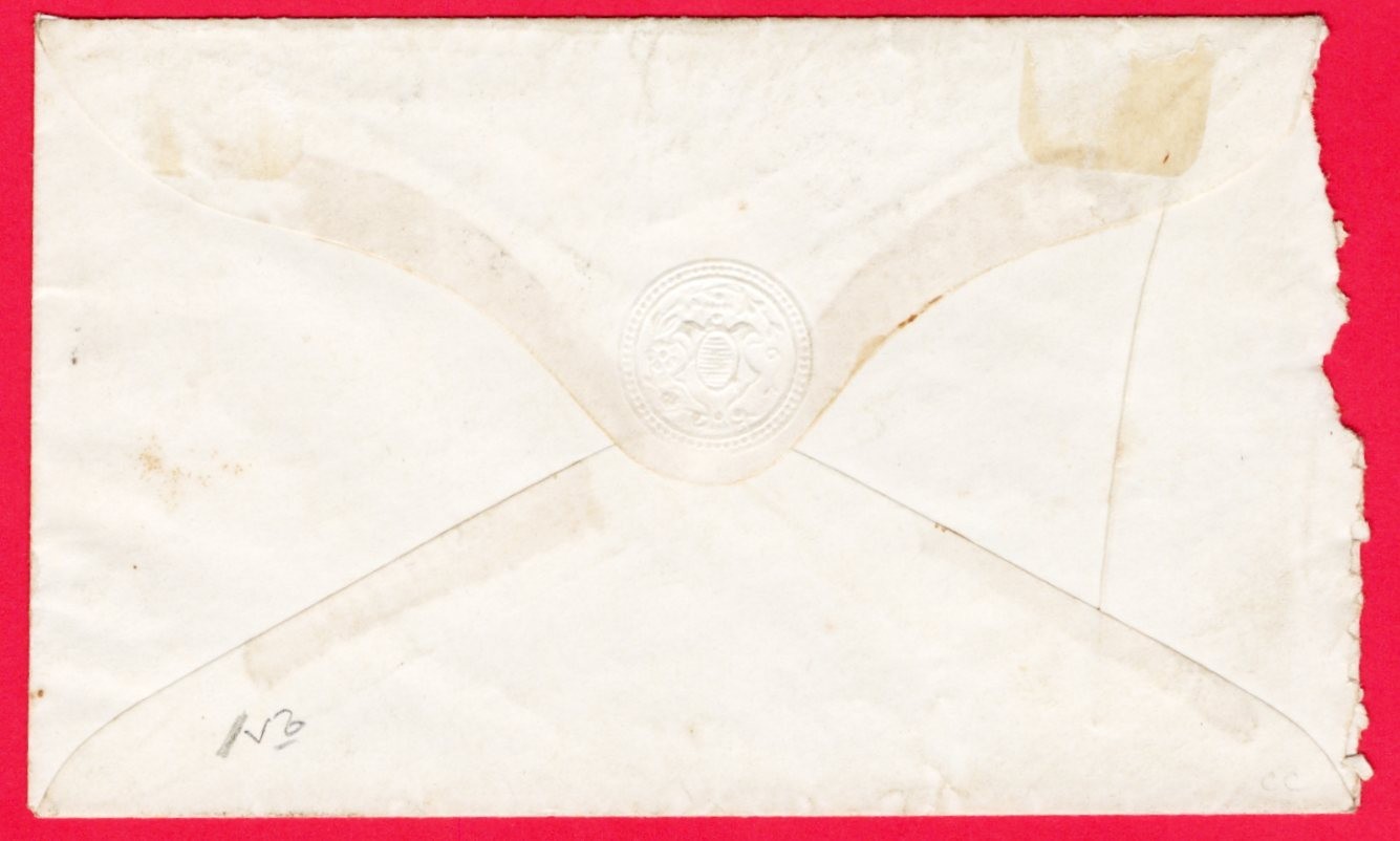 U.S. Scott : 26 with circle cancel : for Springfield, Ill. / MB- 725