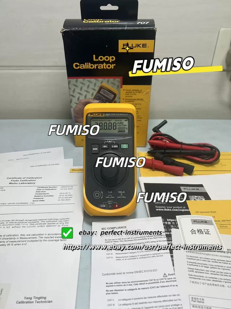1 pcs Fluke 707 Loop Calibrator//#iee#pe#per