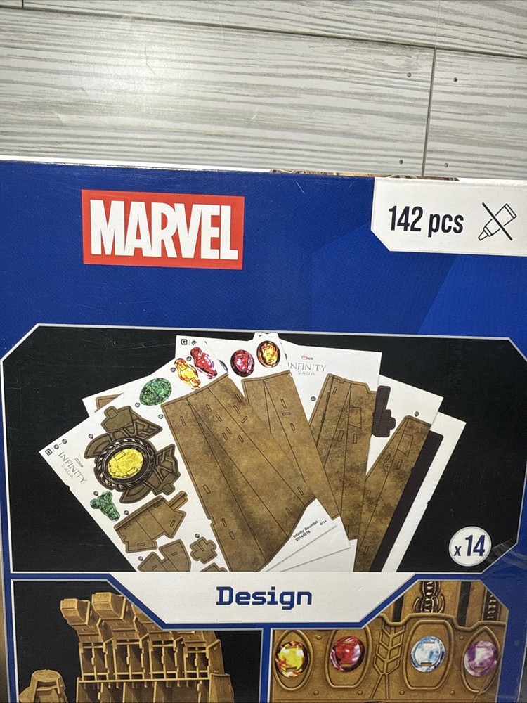 4D Build: Marvel Studios “Infinity Gauntlet” Spin Master Puzzle Model Kit, NEW!