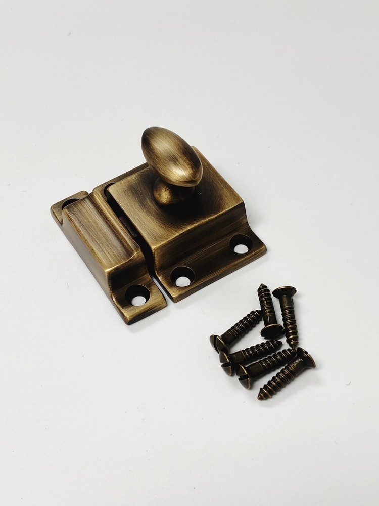 Eloise Antique Brass Medium Cabinet Latch