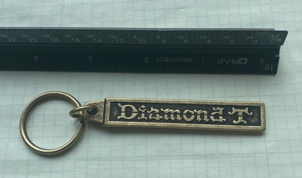 Diamond T Truck Keychain
