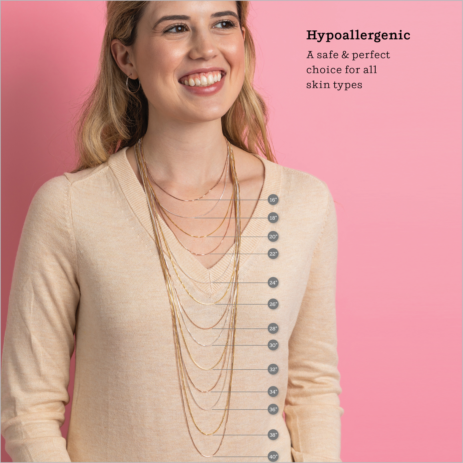 18k Gold Plated .925 Sterling Silver 1mm Box Chain Necklace 12 - 40 inches!