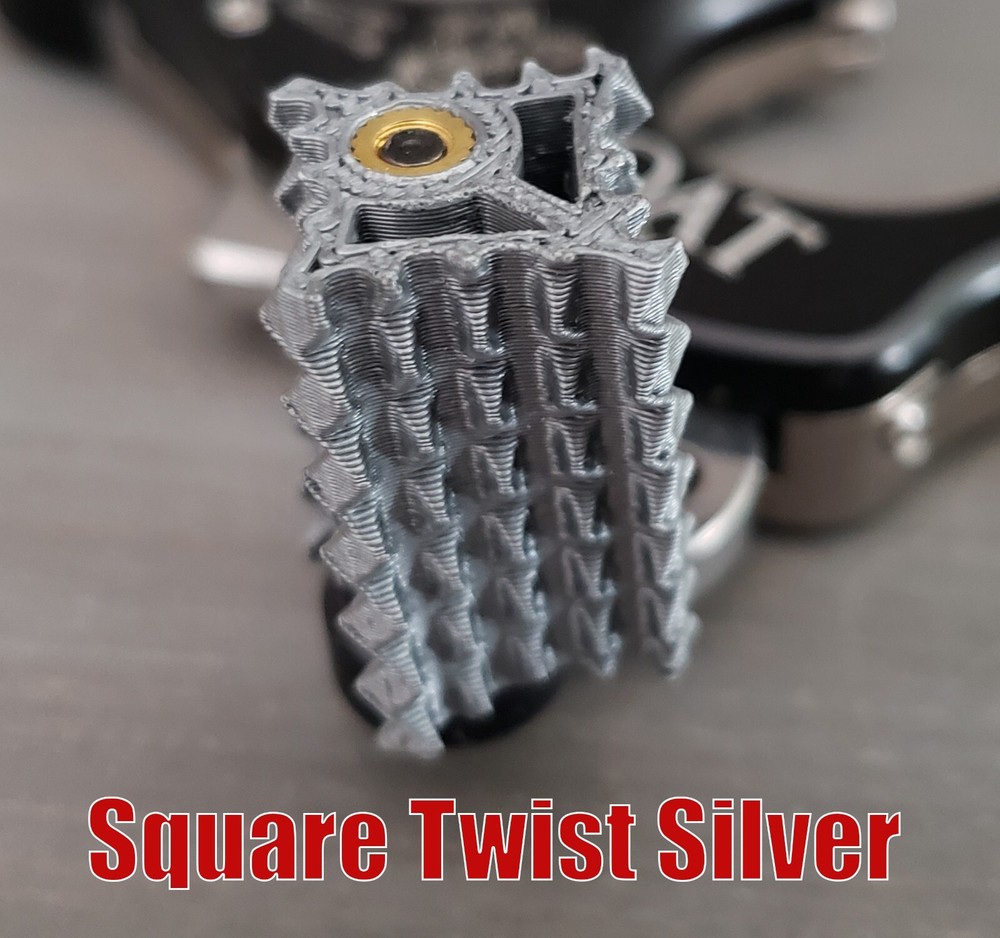 === Carter Ultraview TruBall Release SQUARE TWIST Thumb Button Peg Knobs