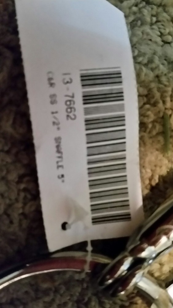 BRAND NEW KMSS Loose ring snaffle bit, 5.25" stainless