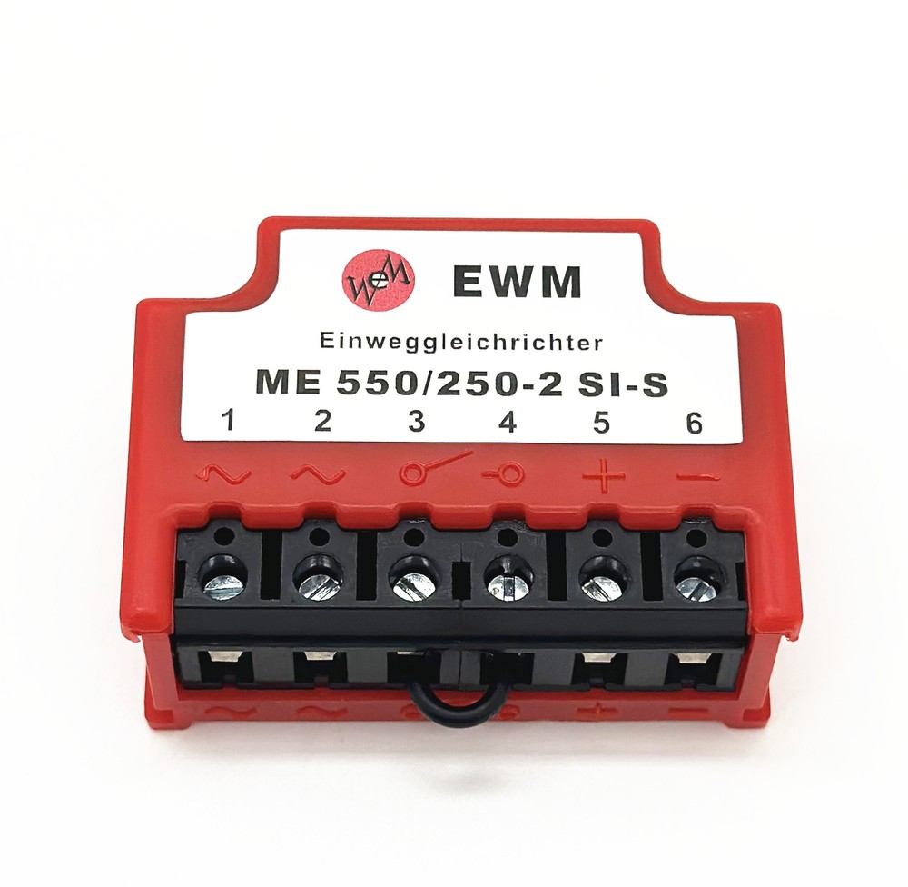 EWM Einweggleichrichter ME 550/250-2 SI-S half wave Ship Brake Rectifier module