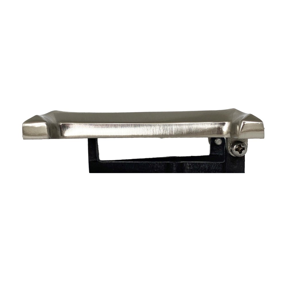 A Monogram Door Knocker by Michael Healy - Nickel Silver