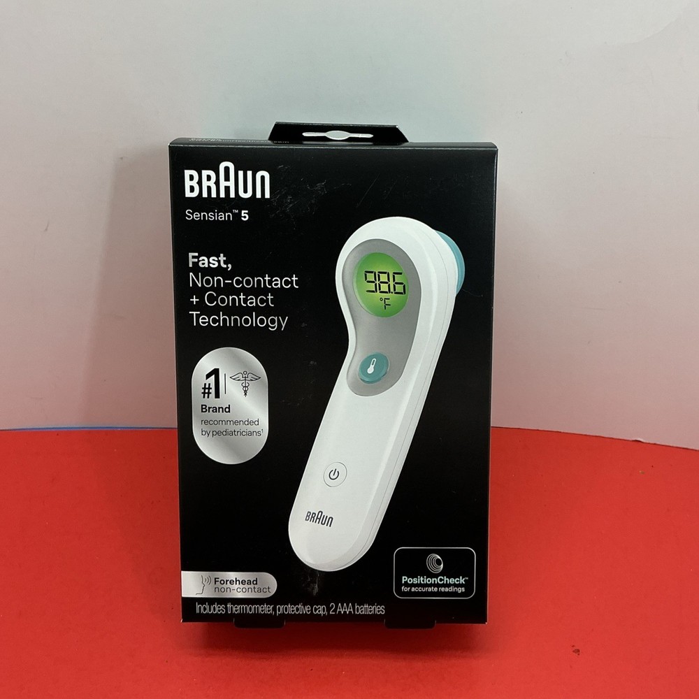 Braun NTF3000US No Touch Plus Forehead Digital Thermometer