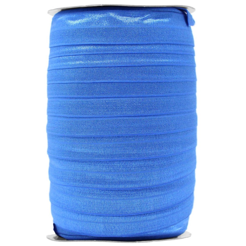 Sapphire 1" (25mm) Fold Over Elastic