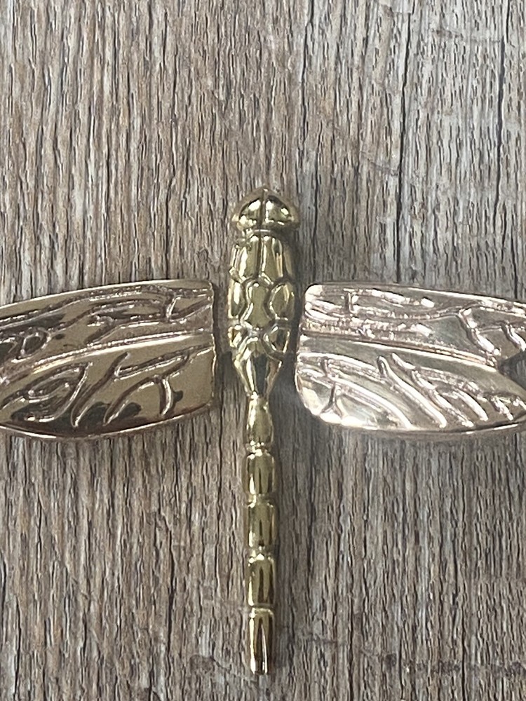 Michael Healy Signed DRAGONFLY Door Knocker MH1011 - Solid Brass/ Bronze NEW