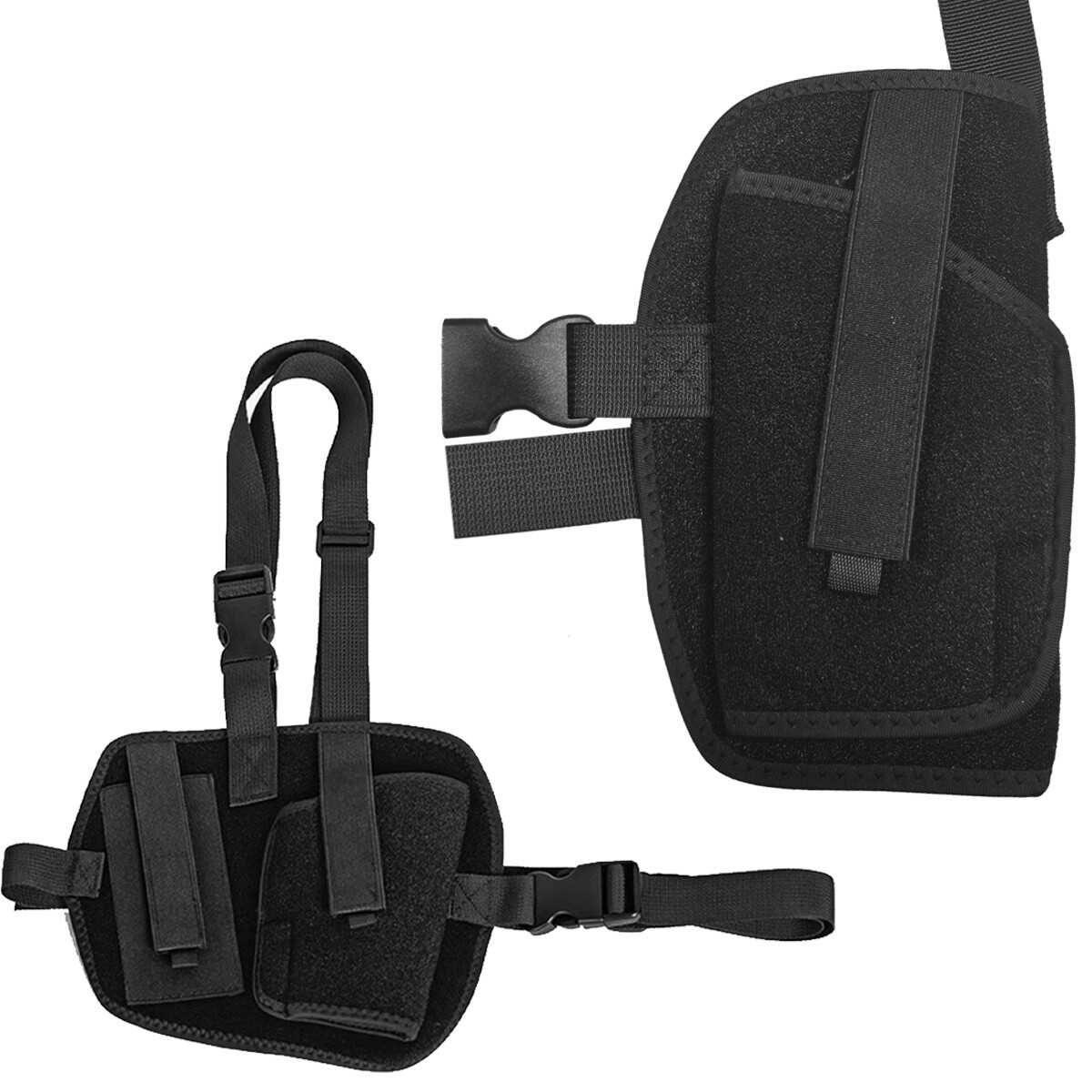 Tactical Chest holster Holster for Concealed Carry Adjustable Pistol Gun Holster