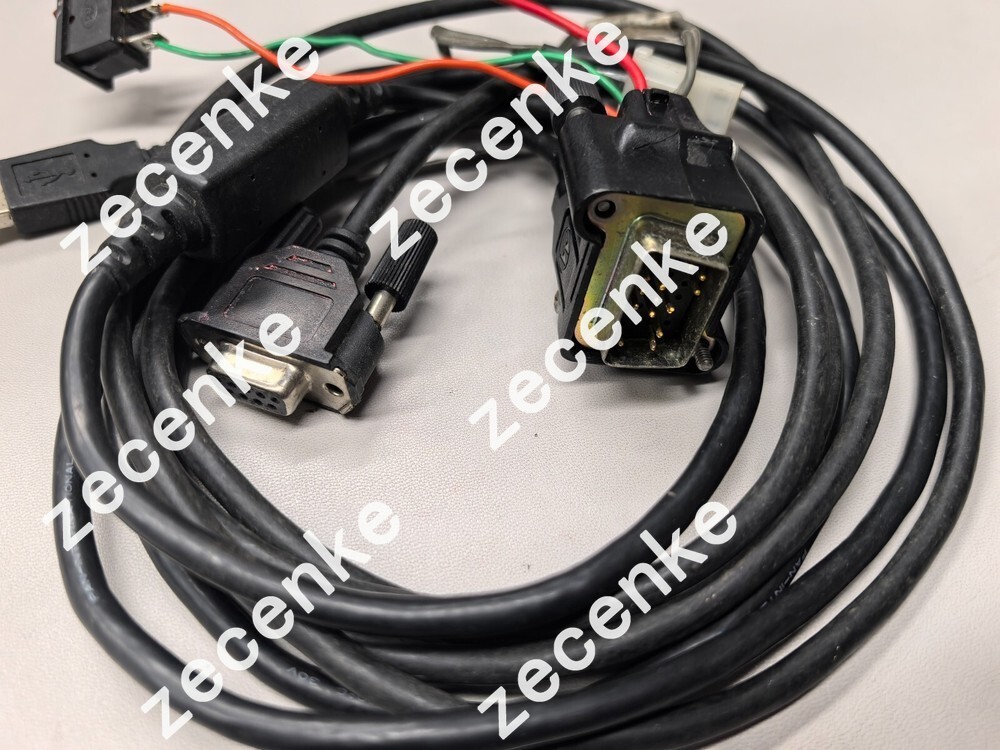 Motorola OEM APXandXTL Two Way Radio Programing Cable (RS-232 and USB)-HKN6163C