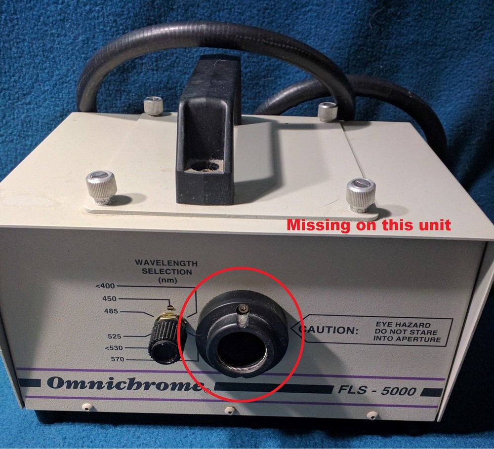 Omnichrome FLS 5000 Forensic Light Source Alternative Light Source