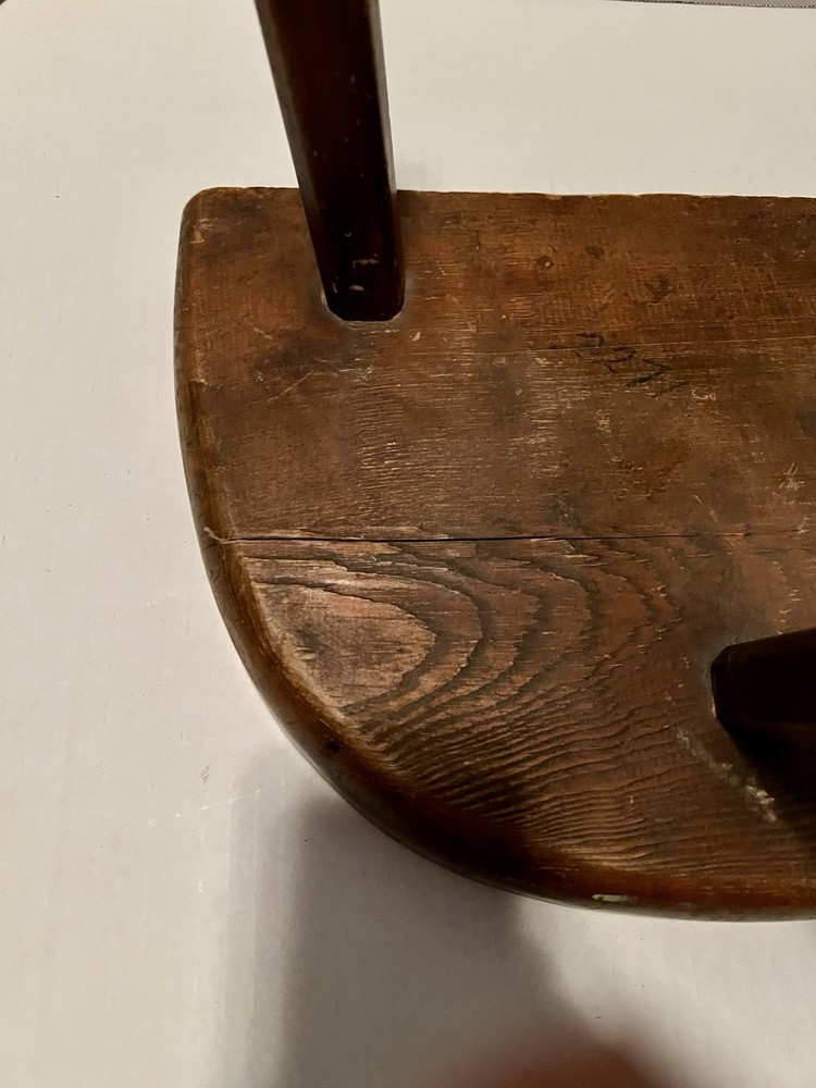 Antique Three Legged Tripod Milking Stool