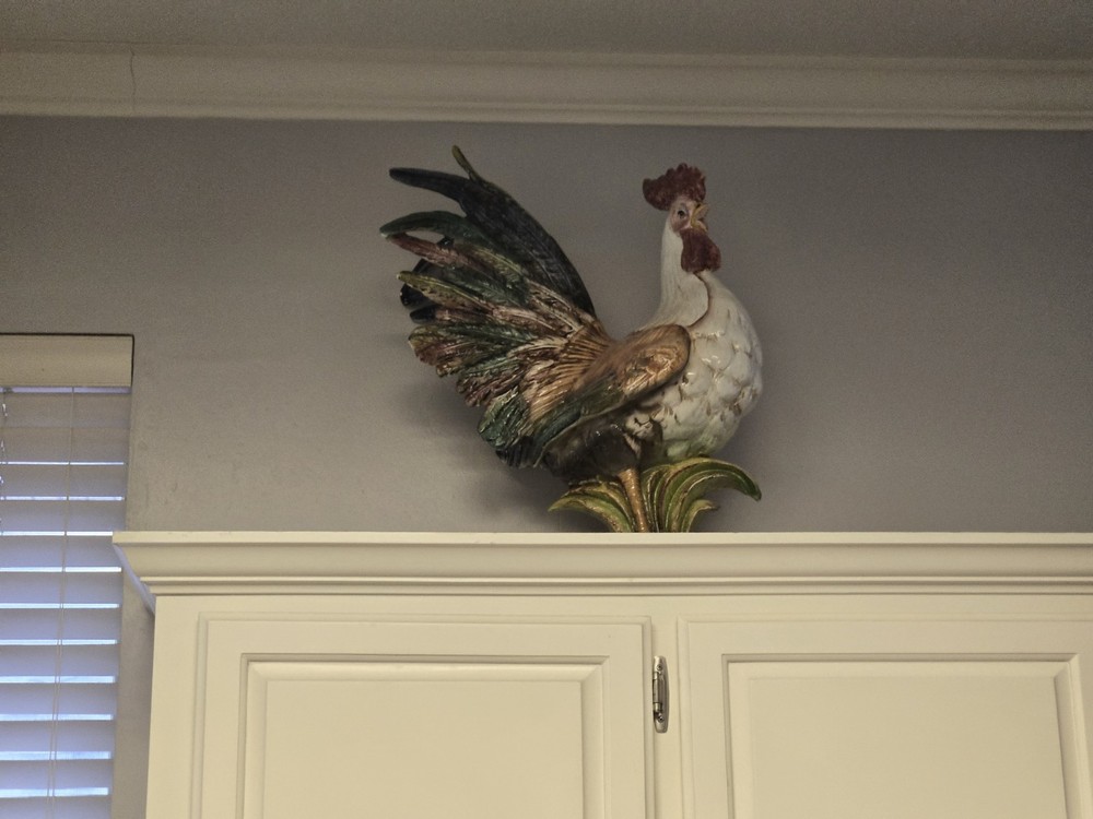 ceramic roosters large Plus Two Prints.