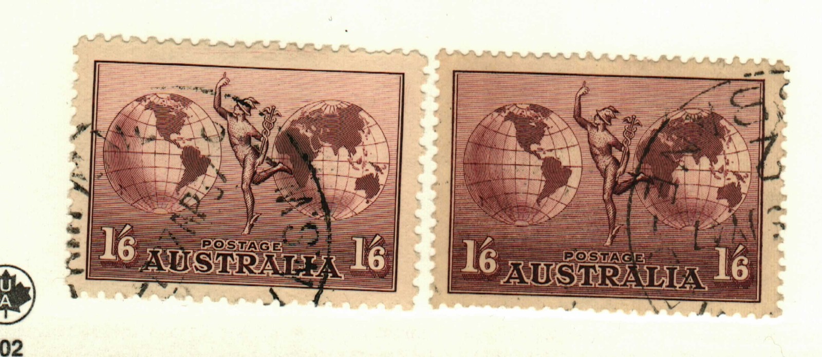 Australia #C4-5 used airmails