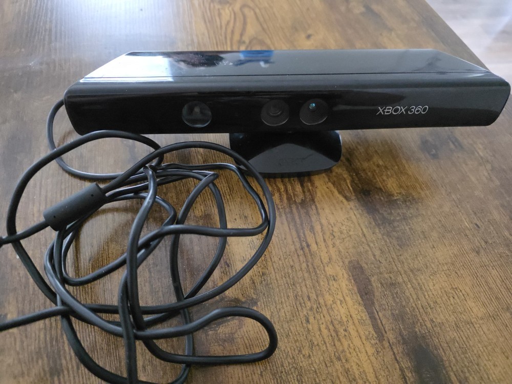 Microsoft Xbox 360 Kinect Motion Camera Sensor Black Wired USB 6ft Cable