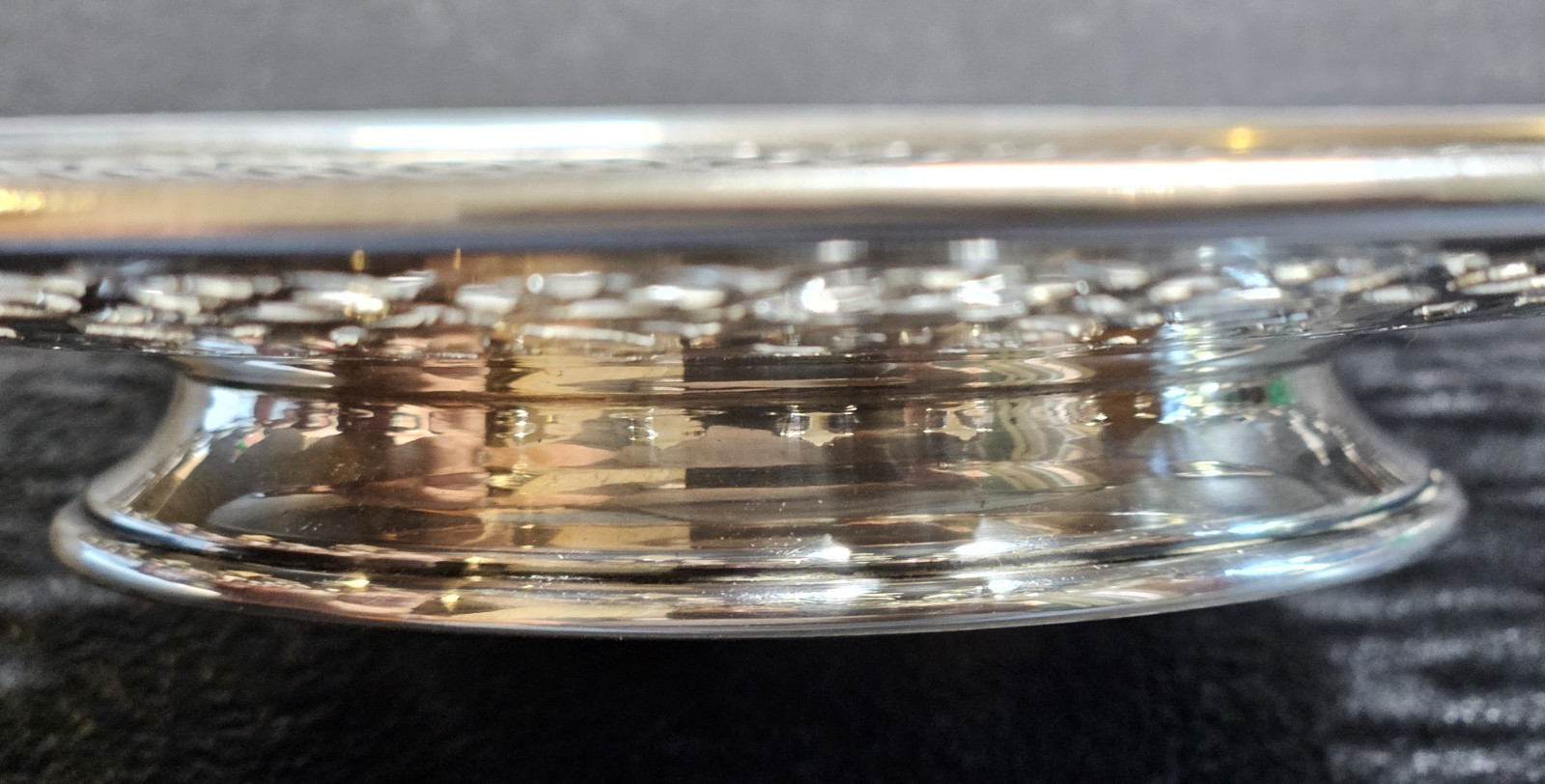 E. A. Brown Antique Sterling Silver Fancy Tray / Dish