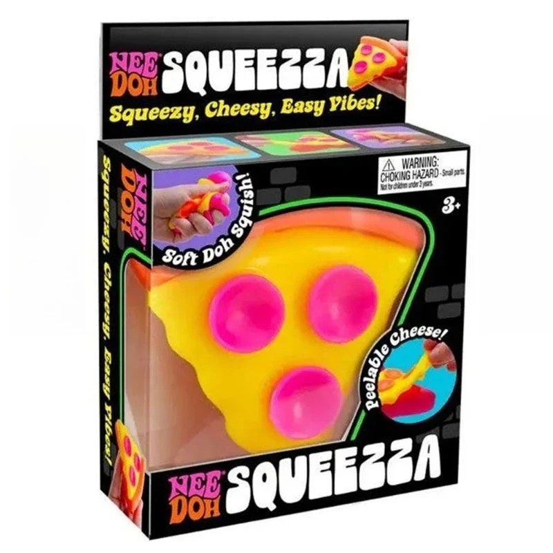 NeeDoh Squeezza Pizza Nee Doh Squeeze US
