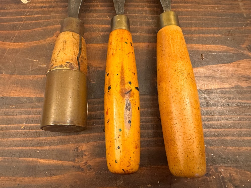 William Marples Paring Gouges Chisels British Woodwork Tools