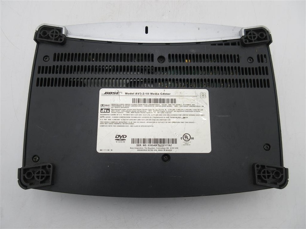 Bose AV3-2-1 II Media Center Console Only - Untested