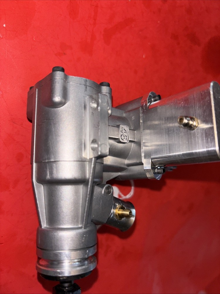 THUNDER TIGER PRO 46 STUNT ENGINE & T-MUFFLER COMPLETE NICE #8