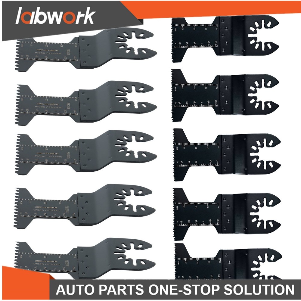 Labwork 20 Pack Oscillating Saw Blades 1-3/8" & 1-3/4" Multitool Blades Kit