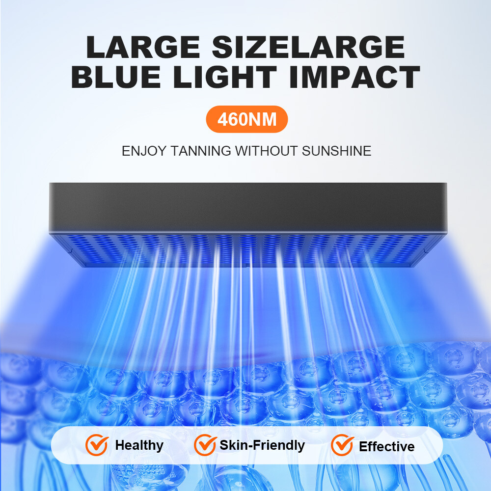 Skin Tanning Lamp 225 Light Solarium Lamp Face Tanner Bronzer Body Facial Lamp