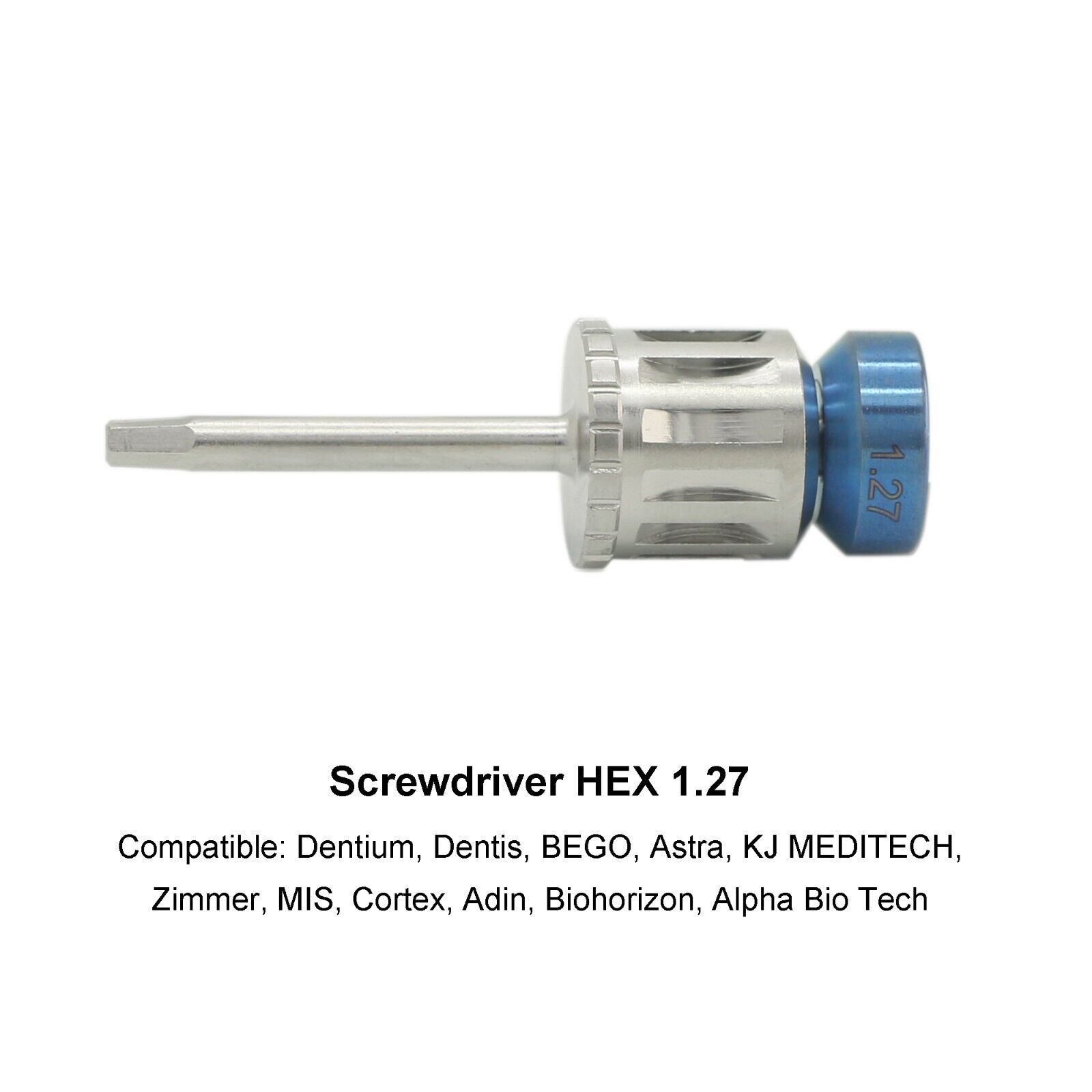 Dental Implant HEX Driver Torque Wrench Straight Multi-Unit Locator Mini Ball