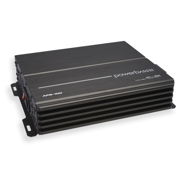 Powerbass APS-100 3-Way Protection Circuit 100-A AC-DC Power Supply 120V-Input