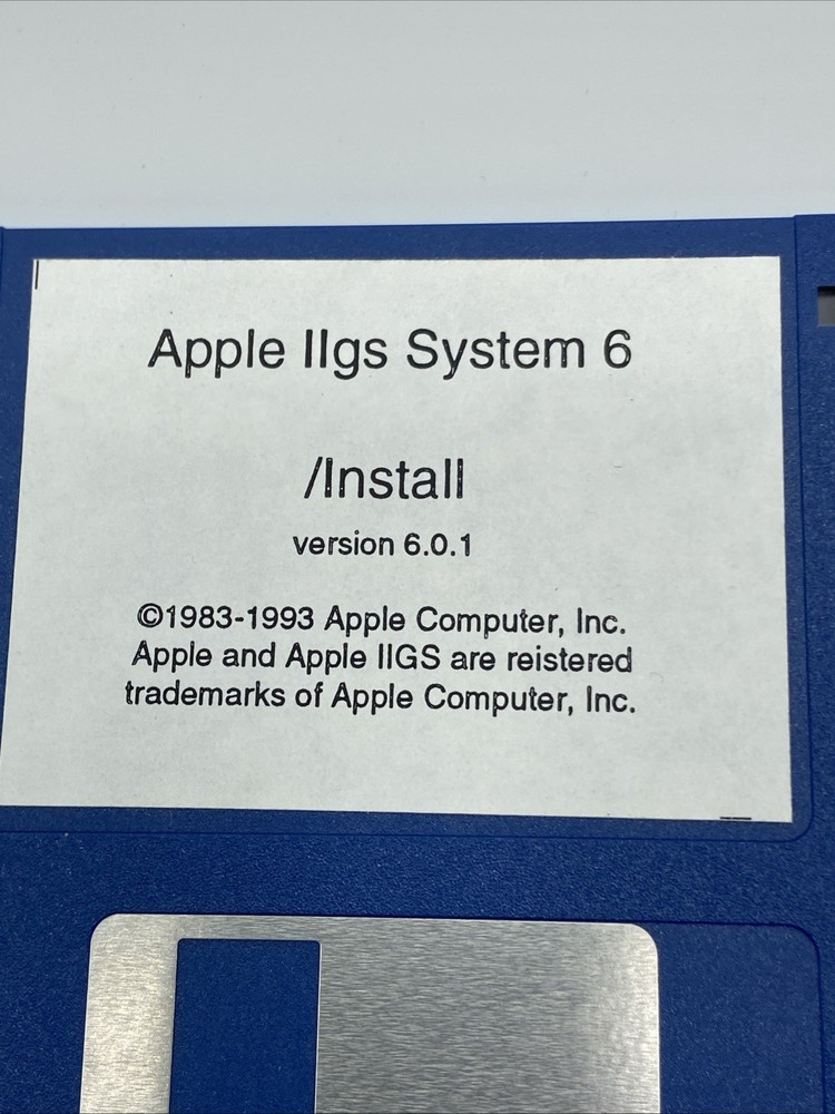 90s Apple IIGS Stystem Tools Floppy Disk Lot Of 5 Vintage PC Programs untested