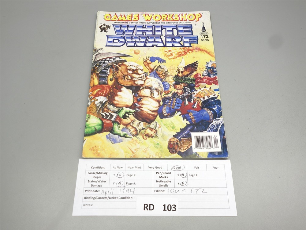 White Dwarf: #172 April 1994 (Games Workshop)