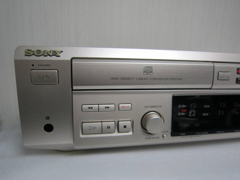 SONY MXD-D3 CD/MD Deck Main Unit Only Recording operation confirmed