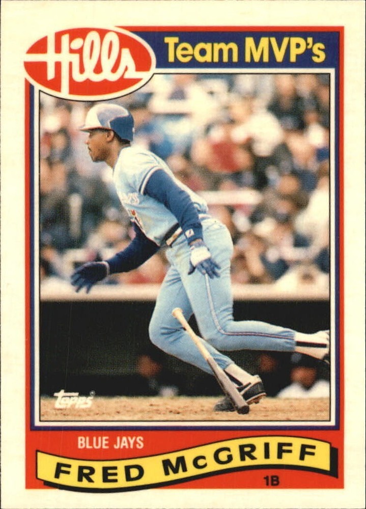 !!!      FRED MCGRIFF  HILLS ODDBALL   BASEBALL CARD $$