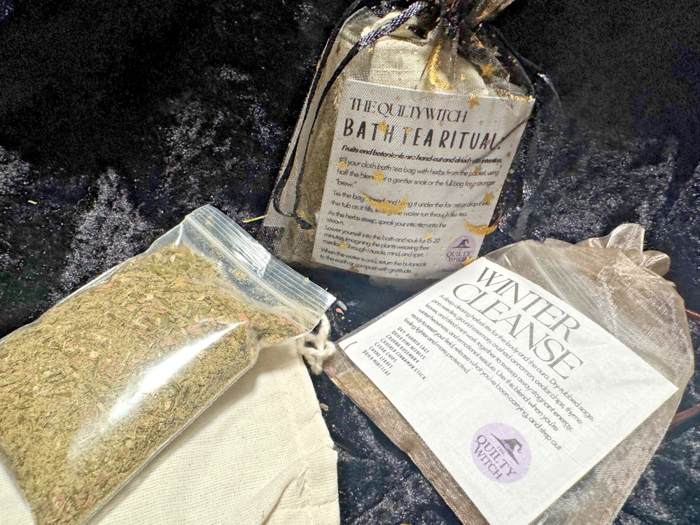 Herbal Bath Teas for Winter (kits)