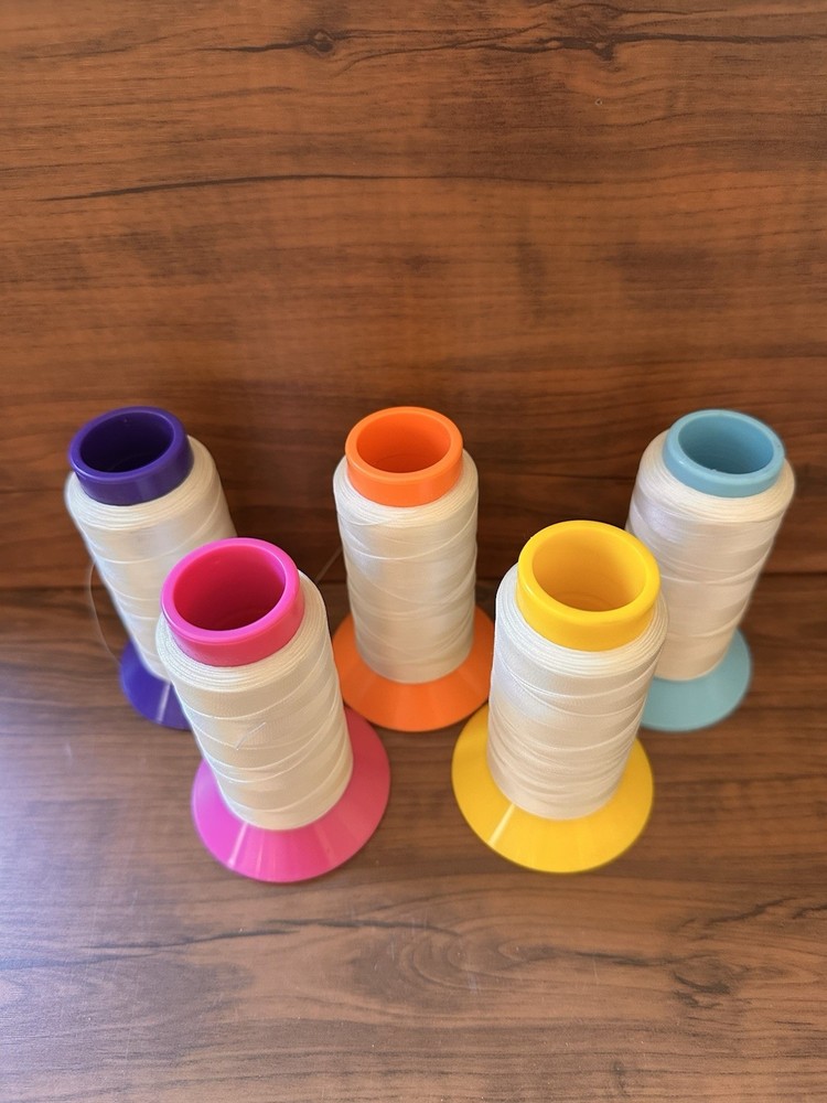 (5) Solar Activated Color Changing Embroidery Thread 1000 M Cones