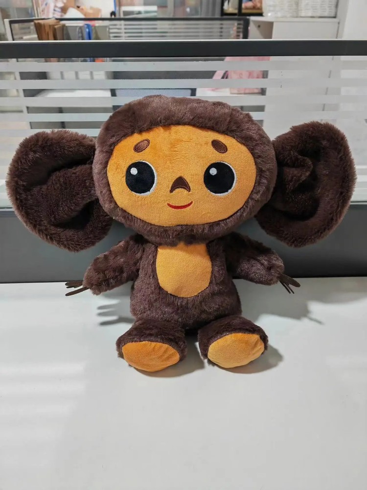 6" Cheburashka Doll Russian Cartoon Plush Toy Stuffed Чебурашка Мягкая Игрушка