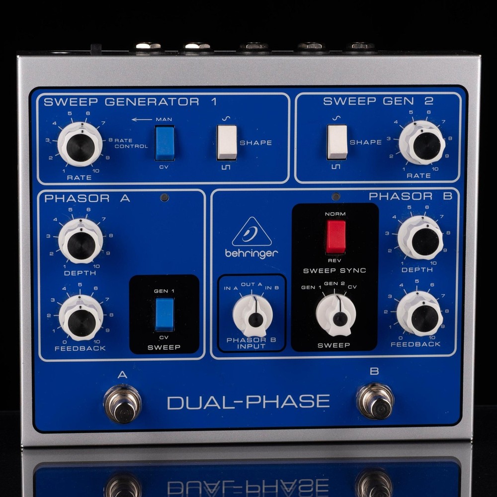 Used Behringer Dual-Phase Phaser Pedal