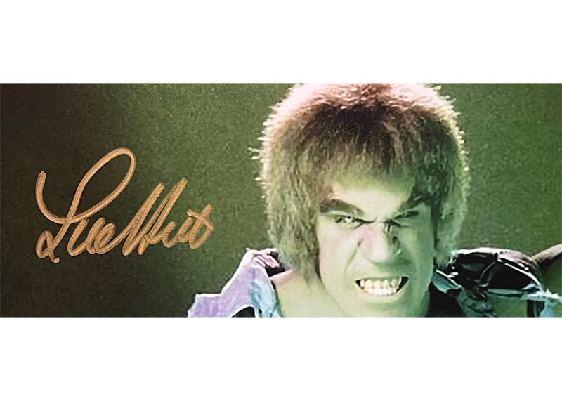 Lou Ferrigno Signed The Incredible Hulk 8x10 Photo JSA
