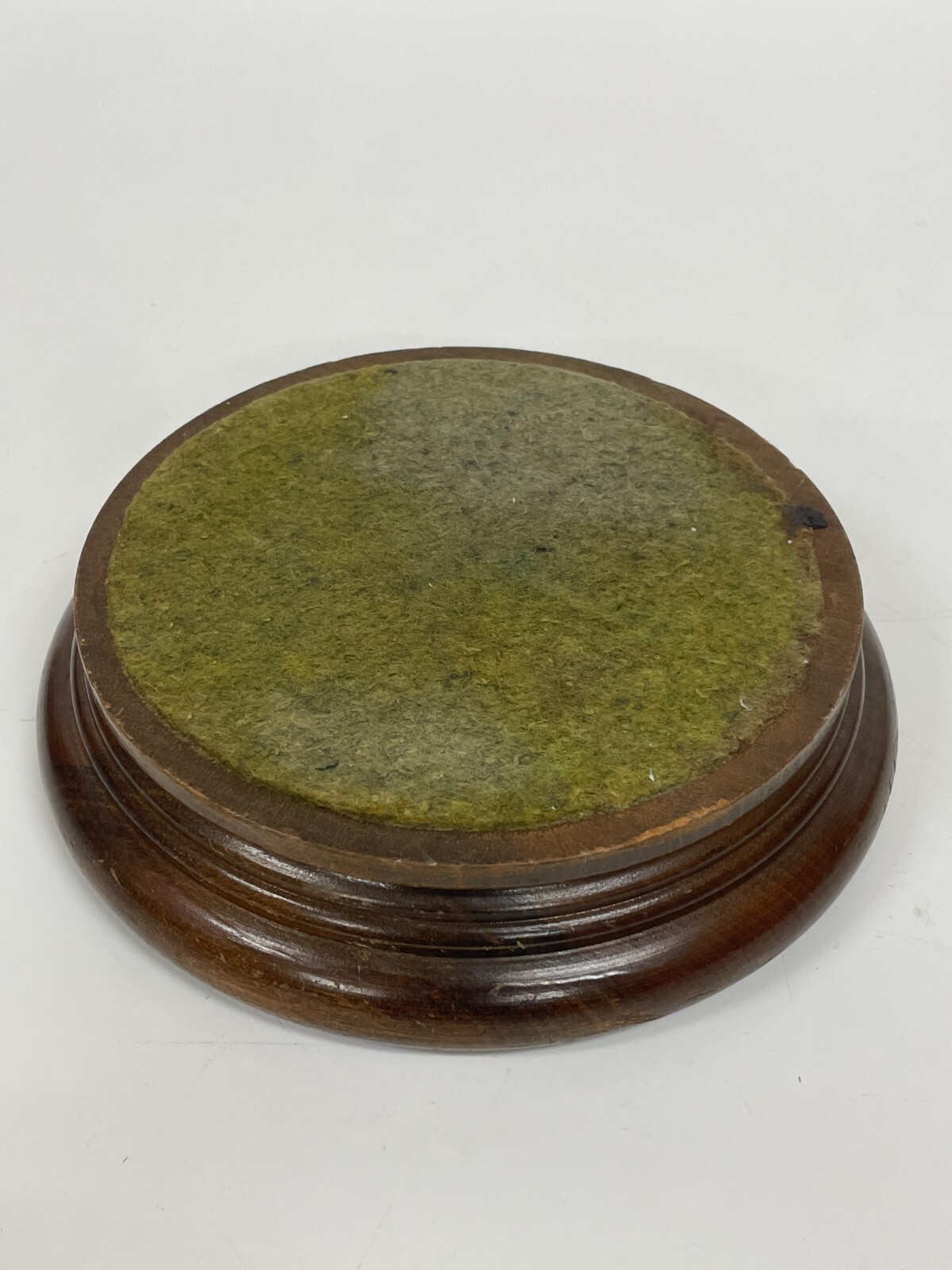 Wooden Mini Roulette Wheel Vintage